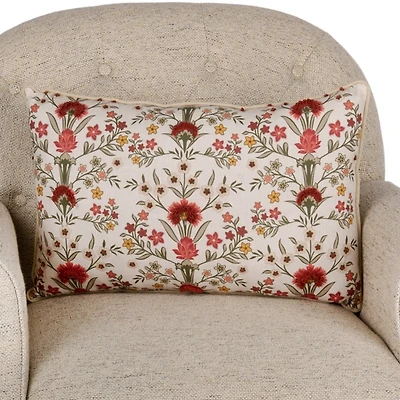 Catherine Floral Lumbar Pillow