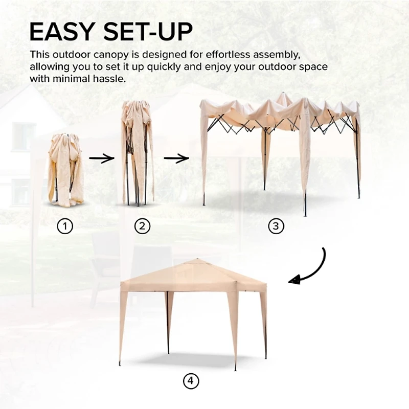 Red Canopy Pop Up Gazebo