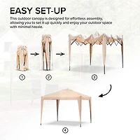 White Canopy Pop Up Gazebo