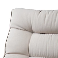 Beige Upholstered 3-pc. Outdoor Conversation Set