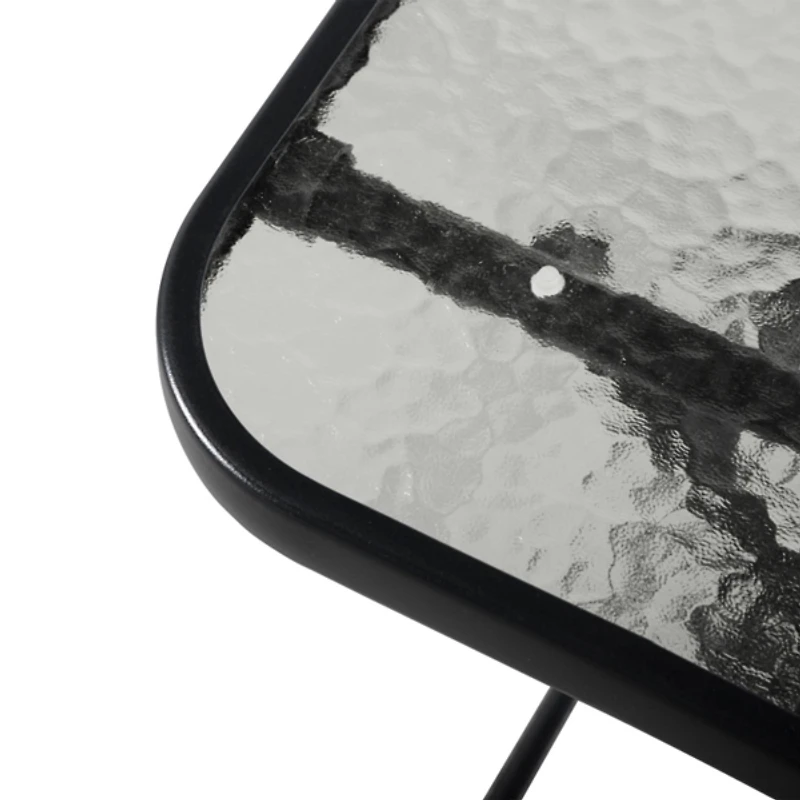 Teal Upholstered 3-pc. Outdoor Conversation Set