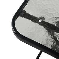 Teal Upholstered 3-pc. Outdoor Conversation Set