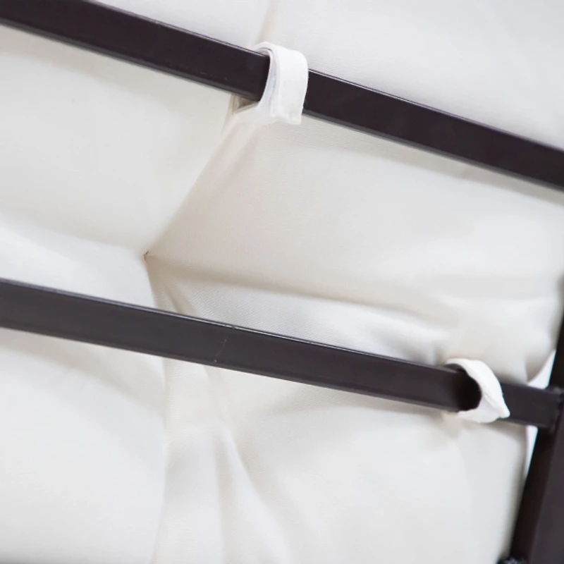 Beige Upholstered 4-pc. Patio Furniture Set