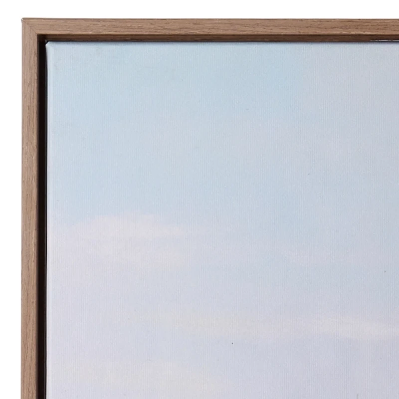 Whispering Pines Framed Canvas Art Print