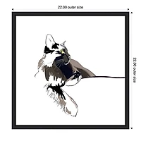 Asher I Framed Canvas Art Print