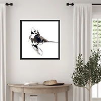 Asher I Framed Canvas Art Print