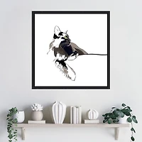 Asher I Framed Canvas Art Print