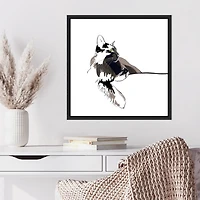 Asher I Framed Canvas Art Print