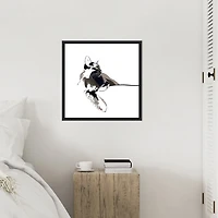 Asher I Framed Canvas Art Print
