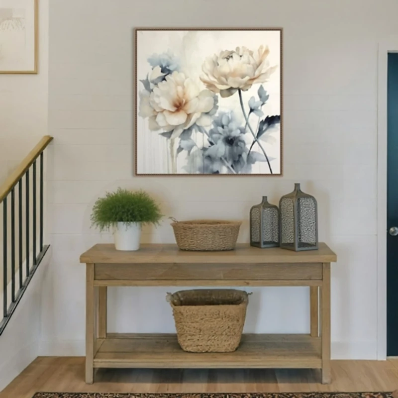 Blooms of Inspiration II Canvas Art Print, 30x30