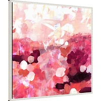 Pink Balloons Framed Canvas Art Print, 30x30