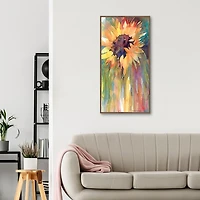 Rays of Sun Framed Canvas Art Print