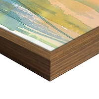 Rays of Sun Framed Canvas Art Print