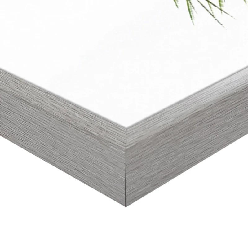 Tall Palm Framed Canvas Art Print