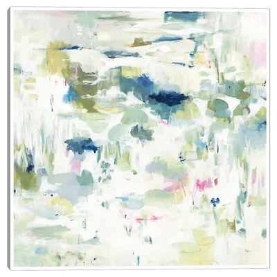 Abstract Reflections Framed Canvas Art Print