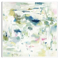 Abstract Reflections Framed Canvas Art Print