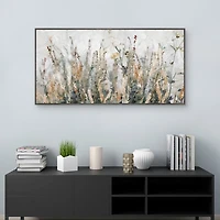 Autumn Breeze Framed Canvas Art Print
