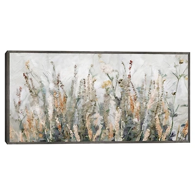 Autumn Breeze Framed Canvas Art Print