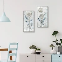Garden Heights Framed Canvas Art Prints, Set of 2