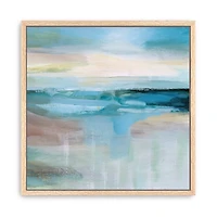 Coastal Dream Framed Canvas Art Print