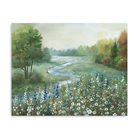 Meandering Stream Canvas Art Print