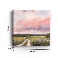 Spring Fields II Canvas Art Print