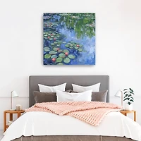 Serene Water Lilies II Canvas Art Print
