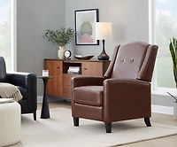 Stanley Brown Faux Leather Recliner