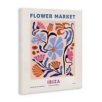 Ibiza Flower Market Canvas Art Print, 24x30