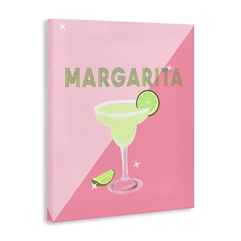 Modern Margarita Canvas Art Print, 24x30