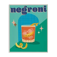 Retro Negroni Canvas Art Print, 16x20