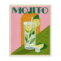 Retro Mojito Canvas Art Print, 24x30