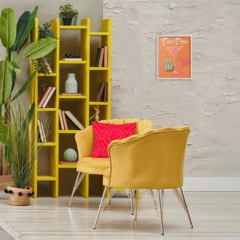 Tini Time Framed Canvas Art Print