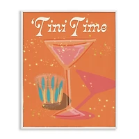 Tini Time Framed Canvas Art Print