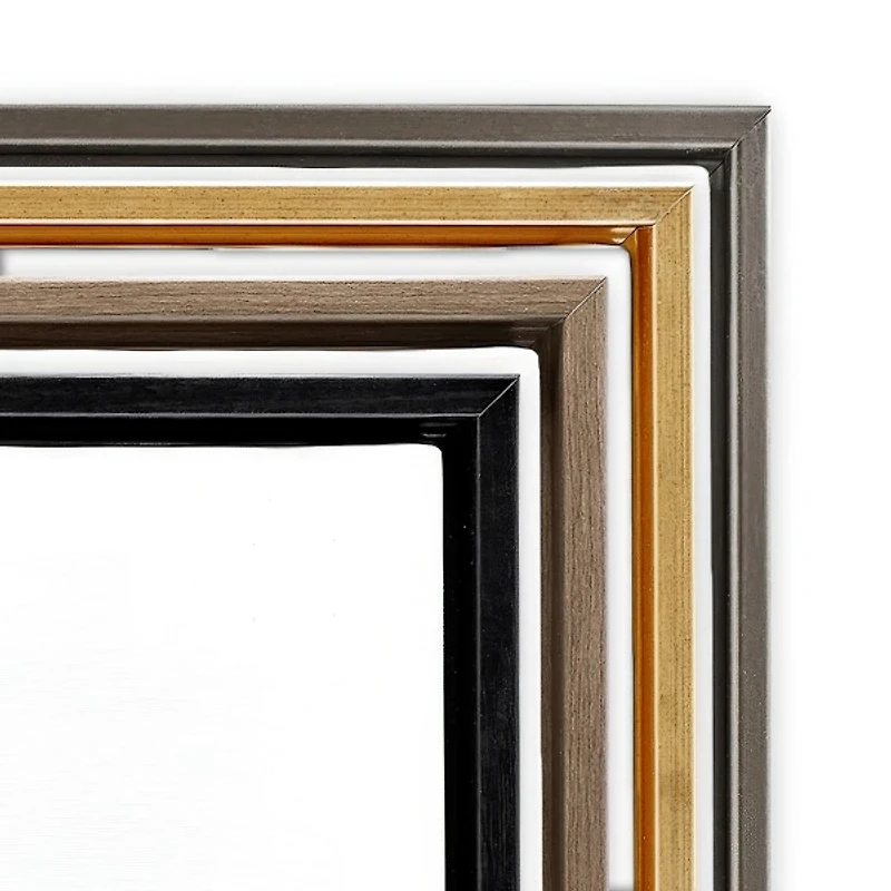 Checkered Spritz Framed Canvas Art Print