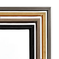 Checkered Spritz Framed Canvas Art Print