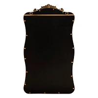 Gold Baroque Wavy Wall Mirror