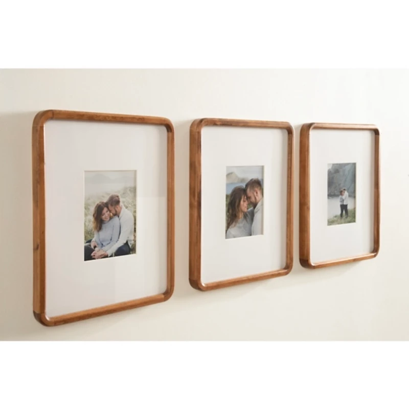 Inglewood Walnut 3-pc. Gallery Wall Frame Set, 5x7