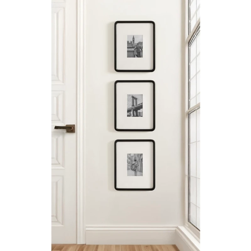 Black Inglewood 3-pc. Gallery Frame Set, 5x7