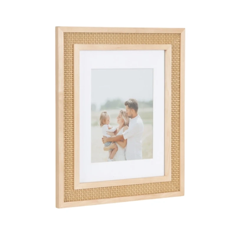 Corah Natural Rattan 2-pc. Gallery Wall Frame Set