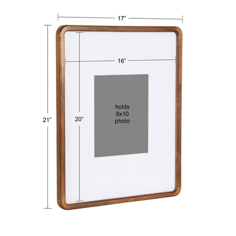 Inglewood Walnut 3-pc Gallery Wall Frame Set, 8x10