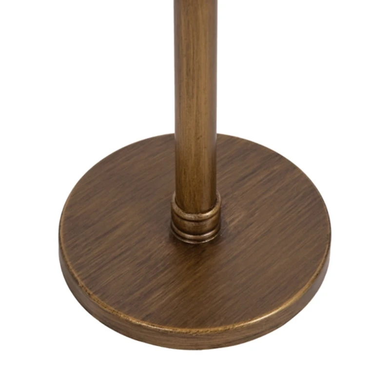 Antique Gold Metal Stratton Cocktail Table