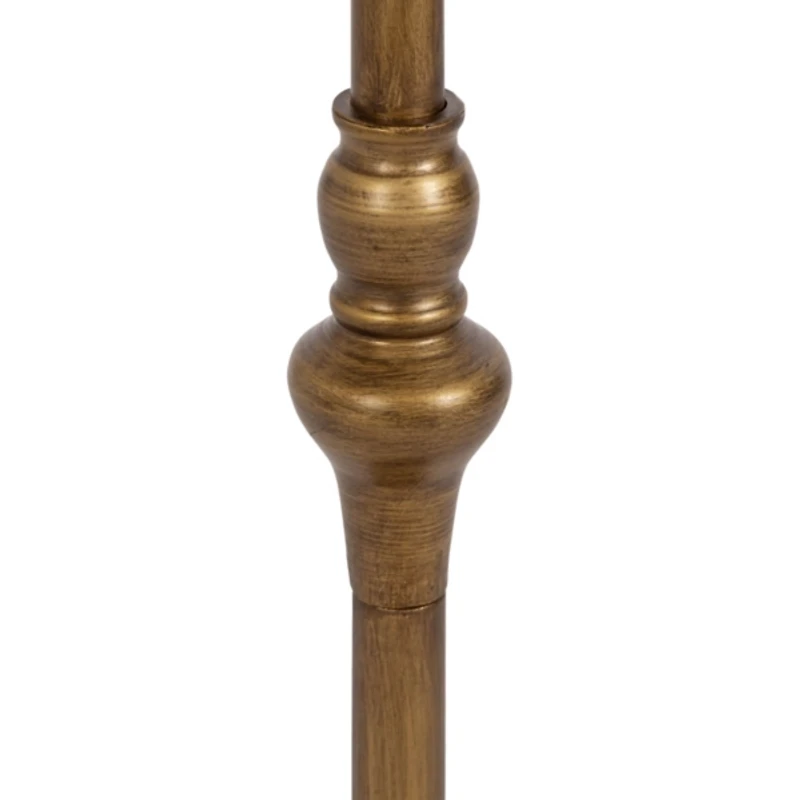 Antique Gold Metal Stratton Cocktail Table