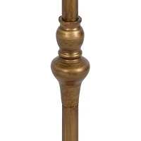 Antique Gold Metal Stratton Cocktail Table