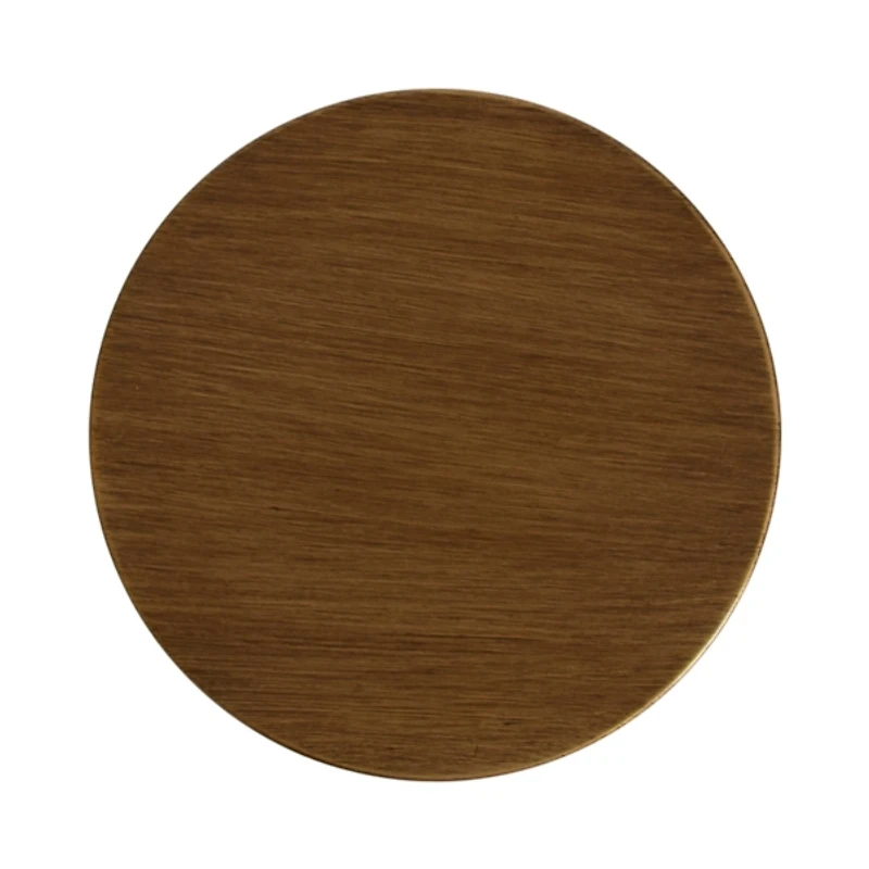 Antique Gold Metal Stratton Cocktail Table