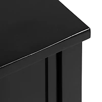 Black Wood Arch Ella Console Table