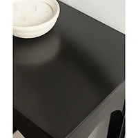 Black Wood Arch Ella Console Table