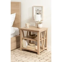 Natural Wood Broadbridge Accent Table