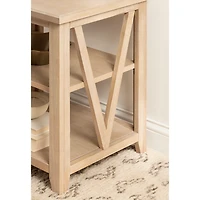 Natural Wood Broadbridge Accent Table