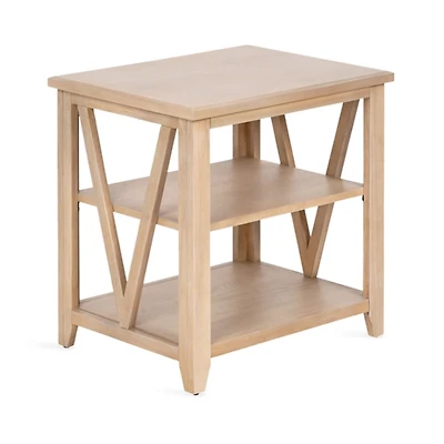 Natural Wood Broadbridge Accent Table